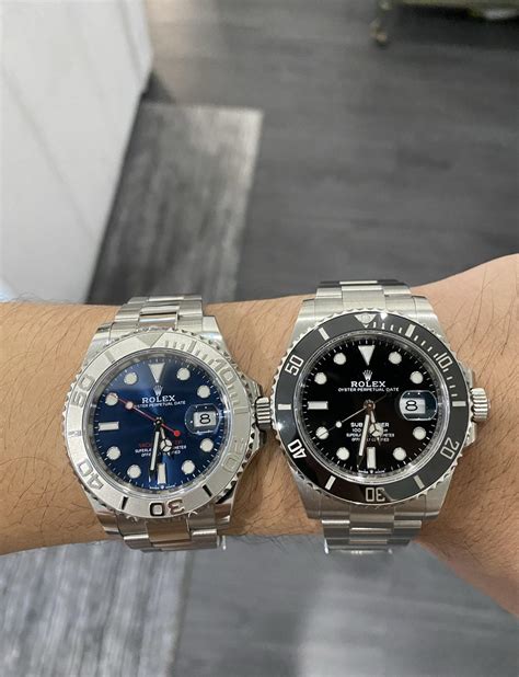 rolex submariner vs yacht master 2